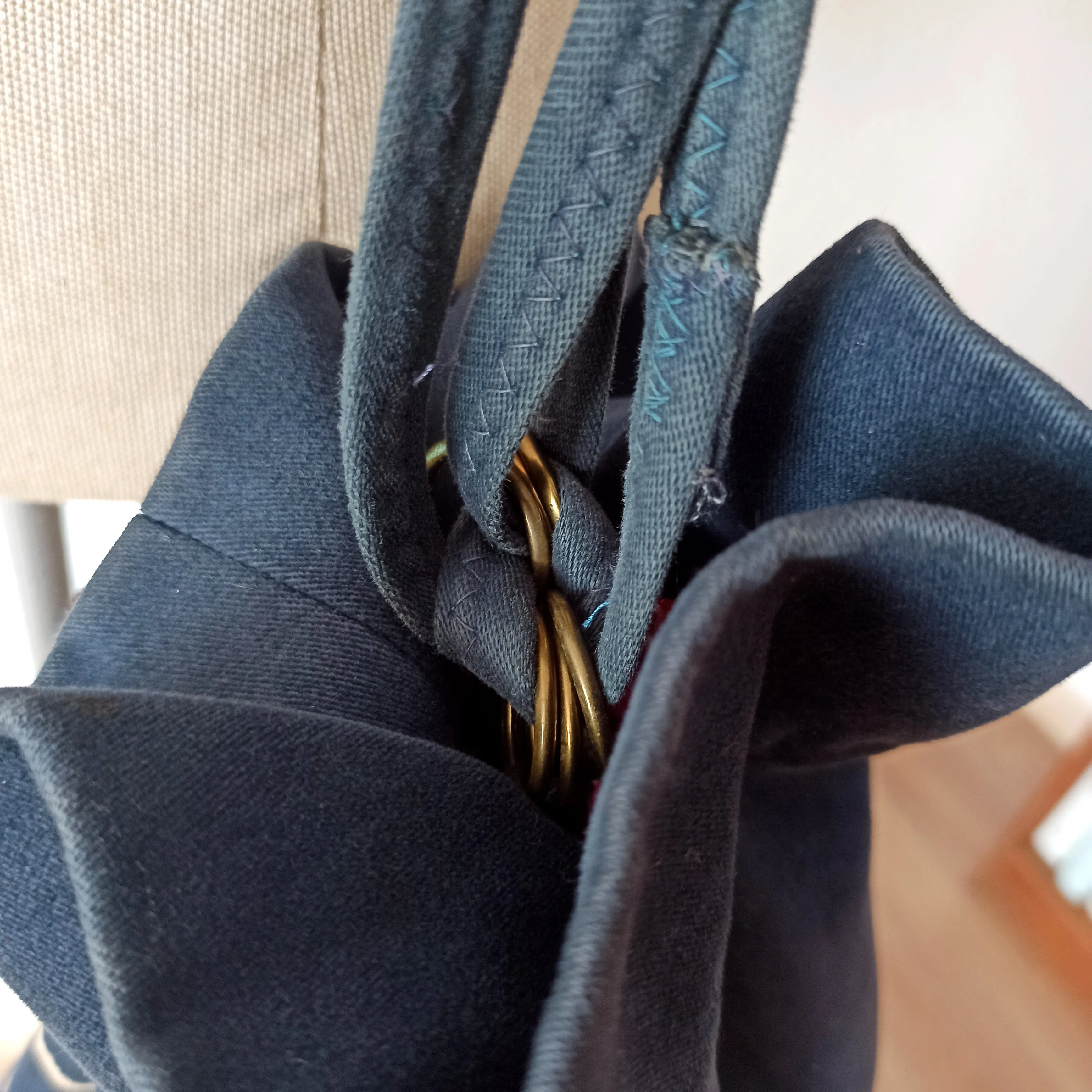 1940s - Gorgeous Alpine Hand Embroidery Handbag
