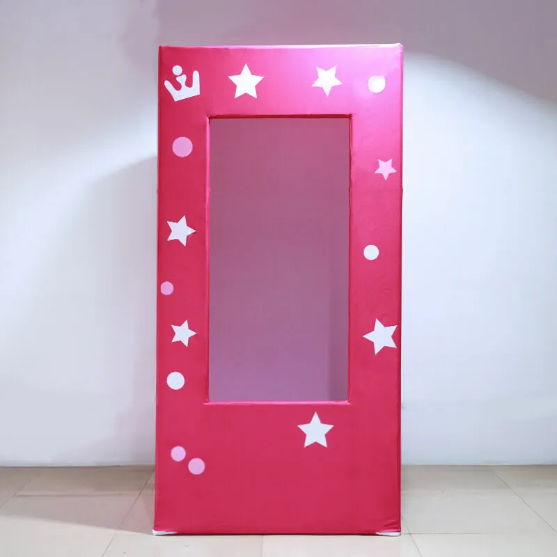 3.3x6.5ft Doll Theme Decor Box Photo Booth Props Girls Birthday Decorations