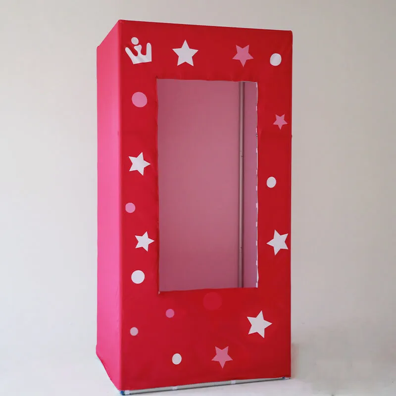 3.3x6.5ft Doll Theme Decor Box Photo Booth Props Girls Birthday Decorations