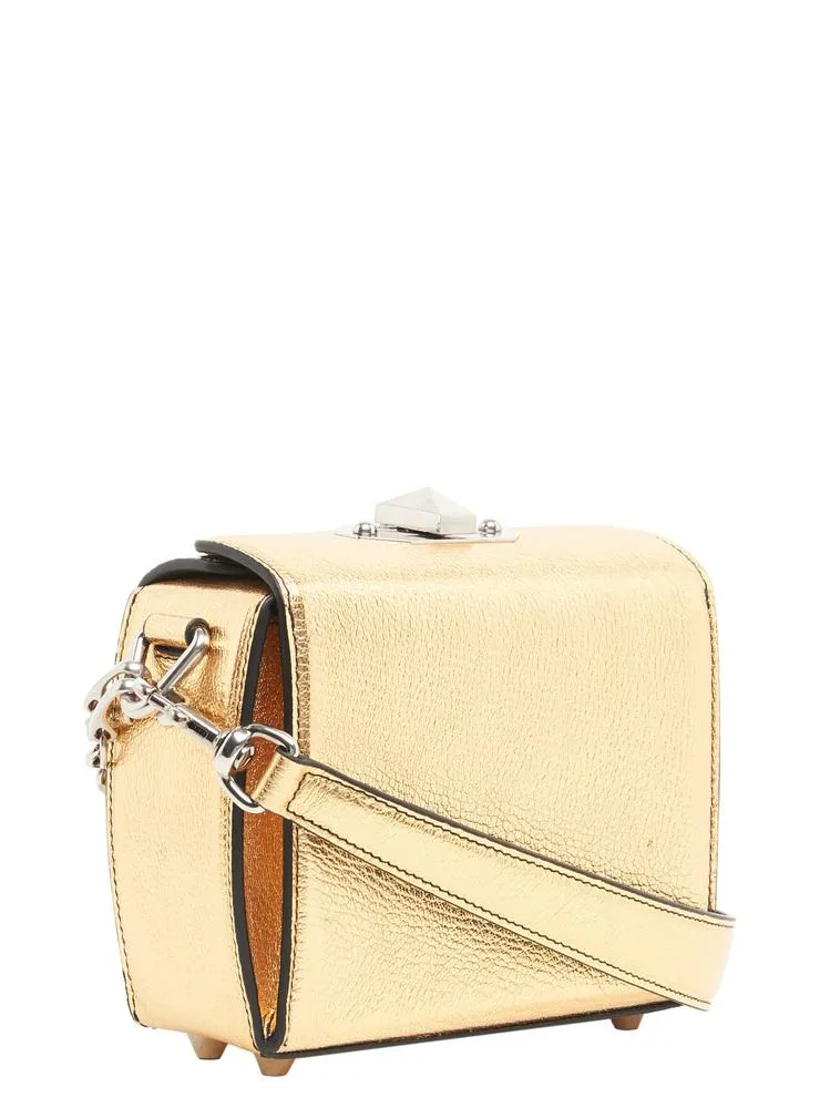 Alexander McQueen Metallic Box Bag