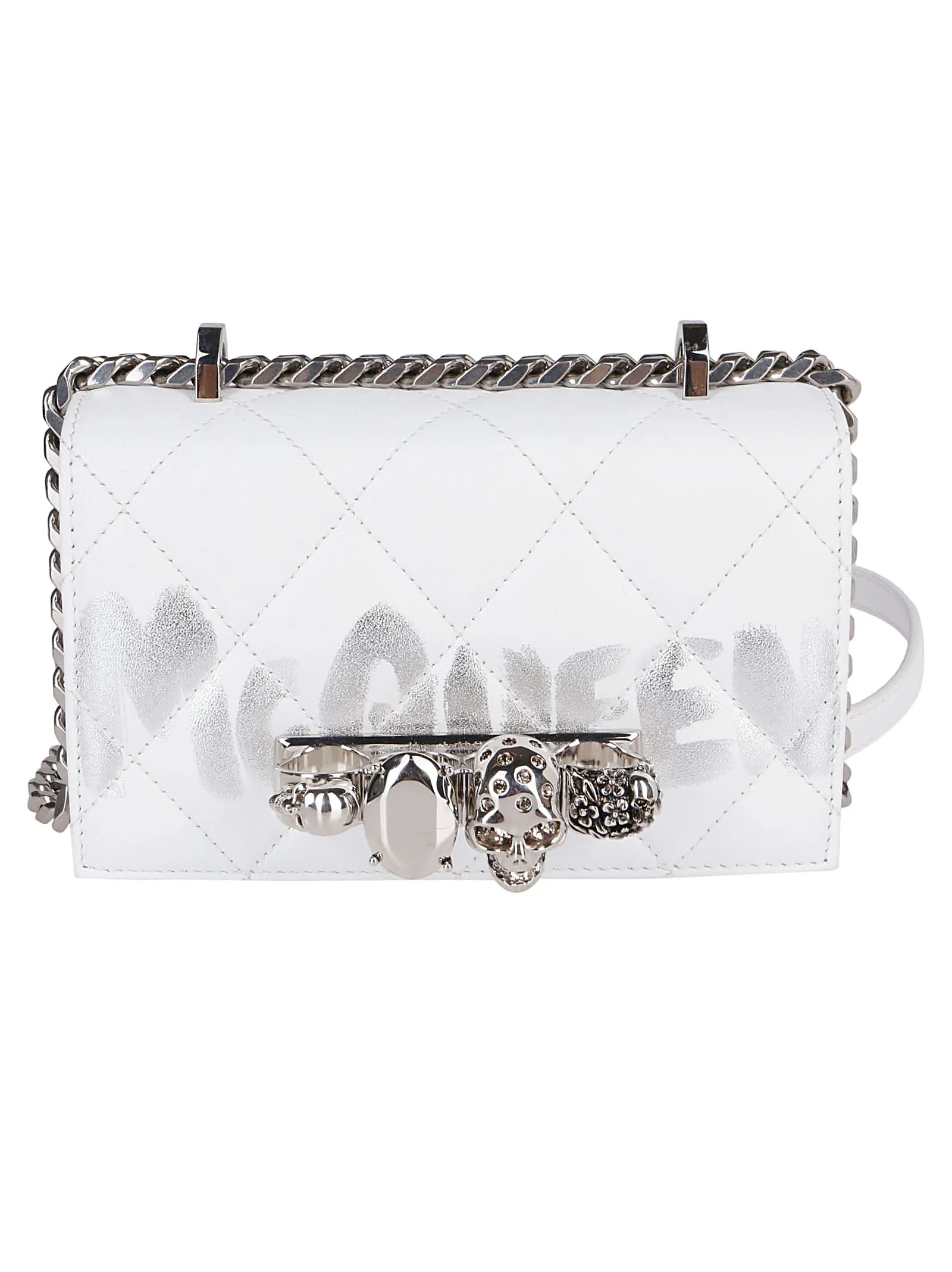 Alexander McQueen Mini Jewelled Shoulder Bag