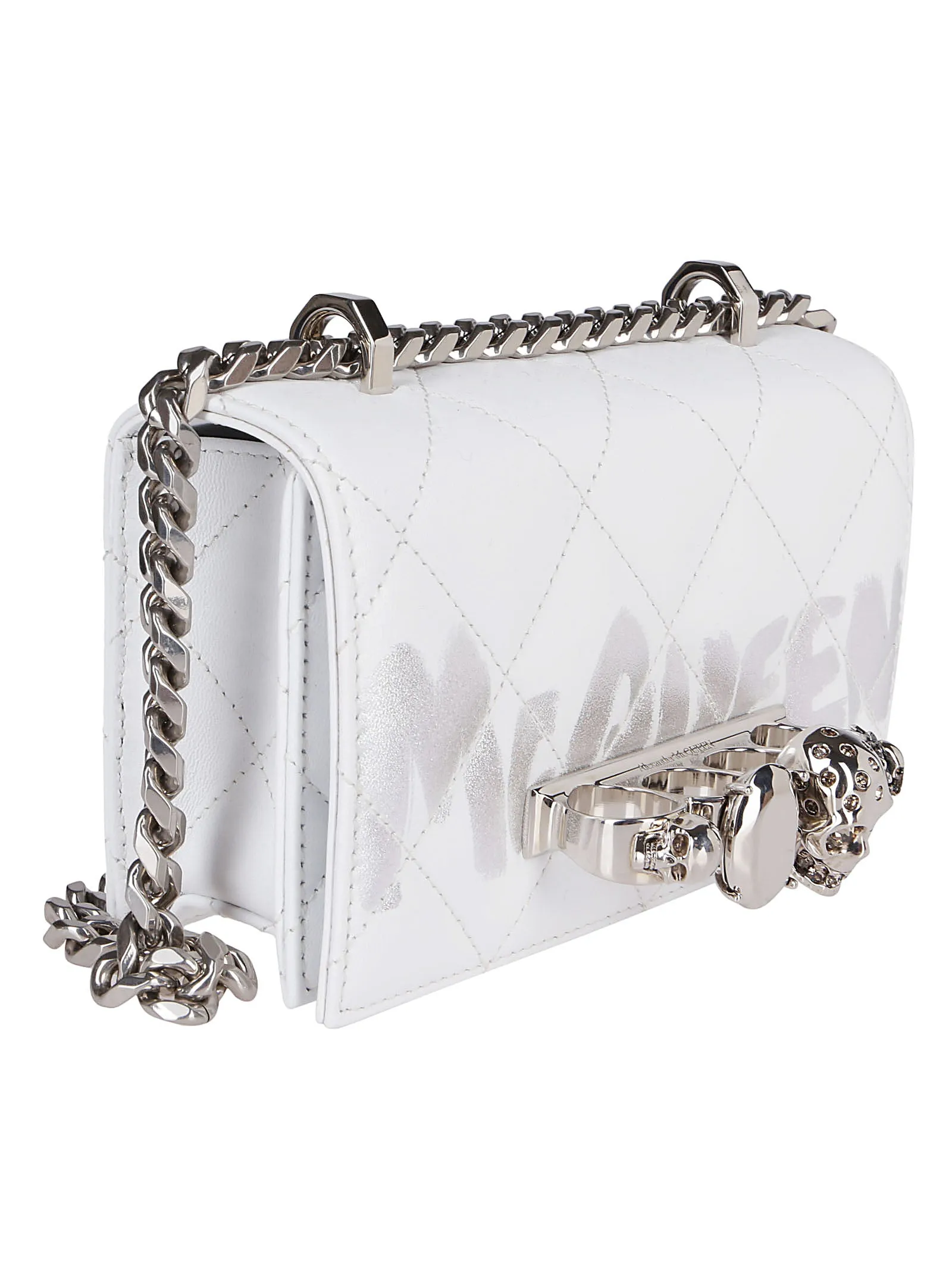 Alexander McQueen Mini Jewelled Shoulder Bag
