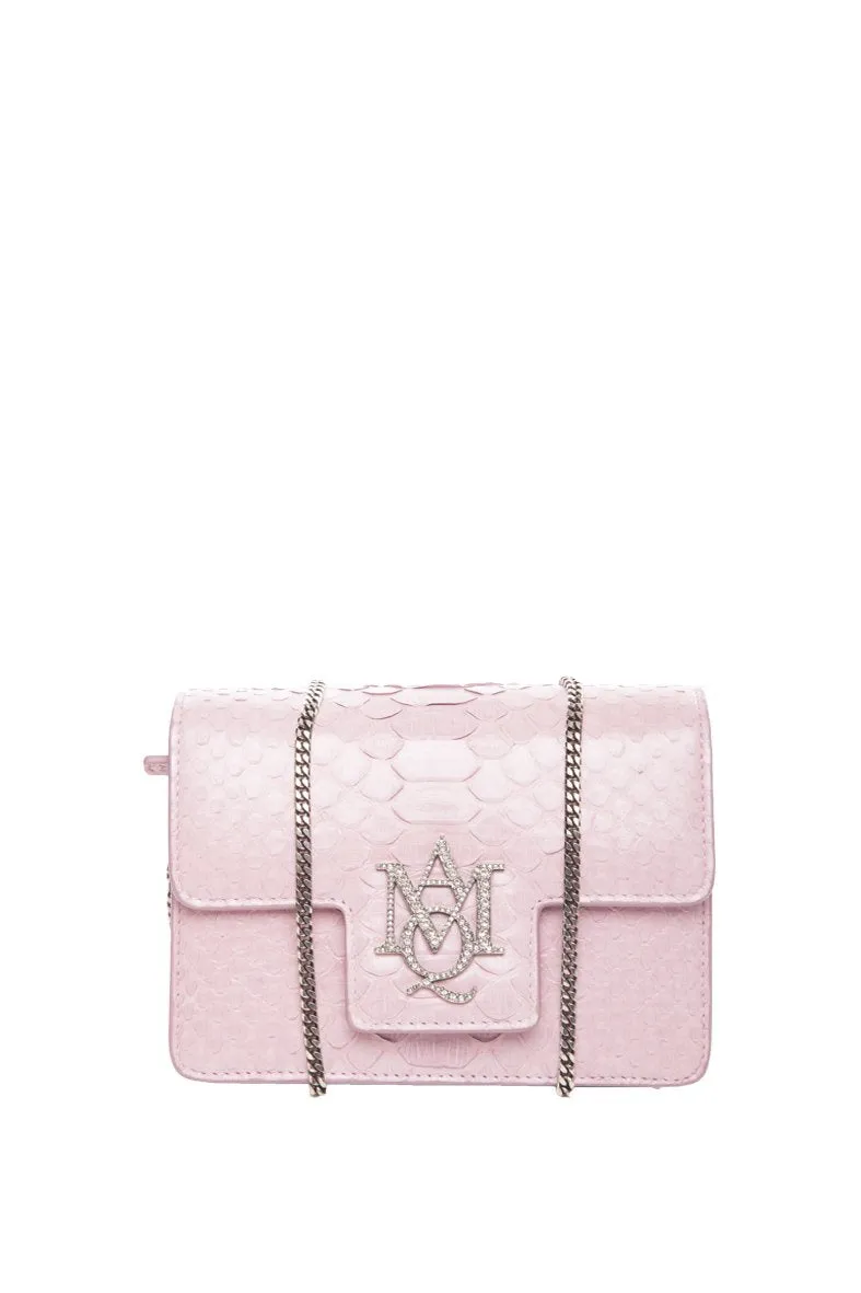 Alexander McQueen Snake Effect Chain Strap Bag