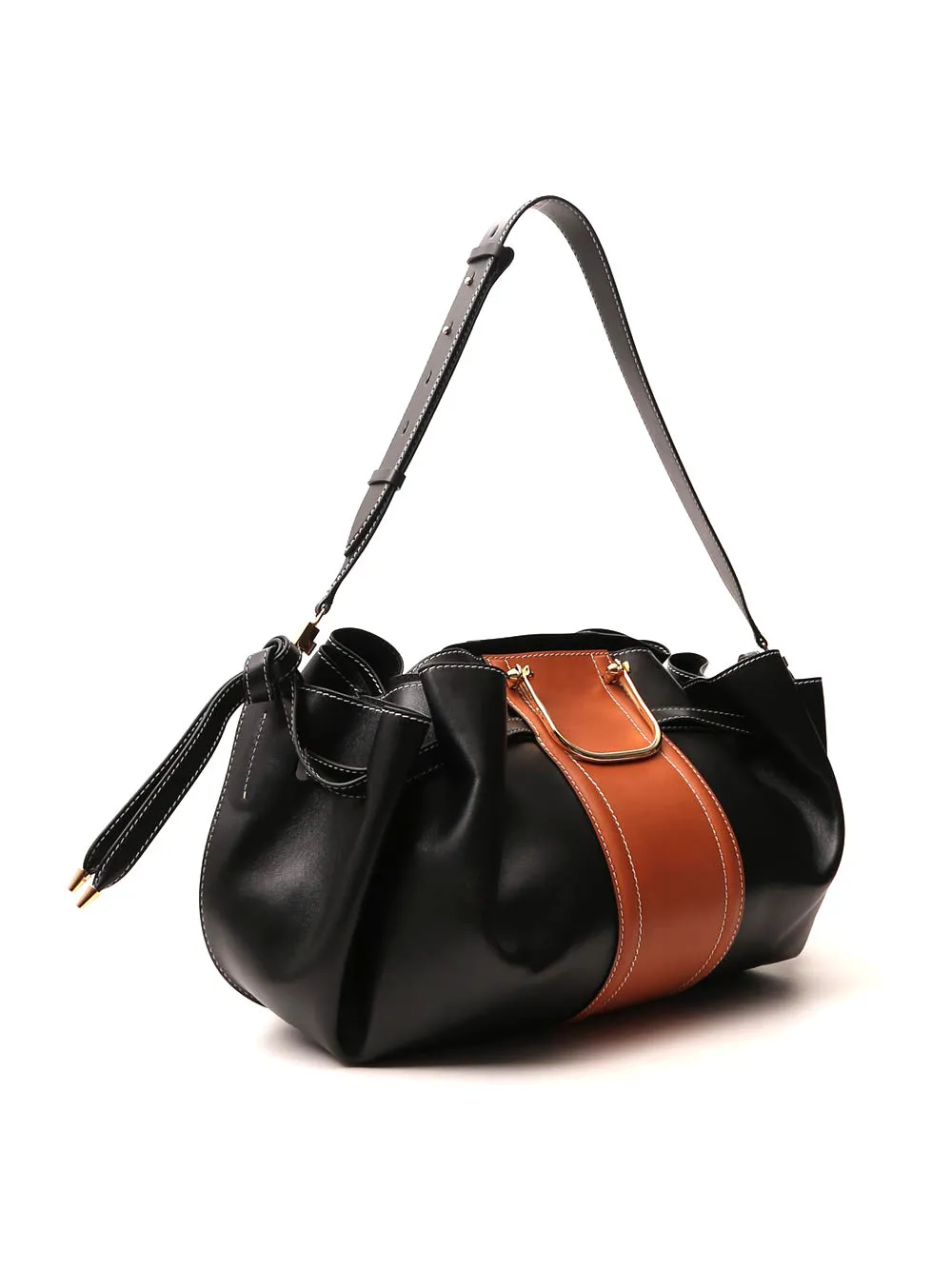 Alexander McQueen The Drawstring Panelled Tote Bag