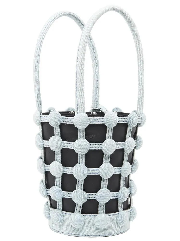 Alexander Wang Roxy Cage Mini Bucket Tote Bag