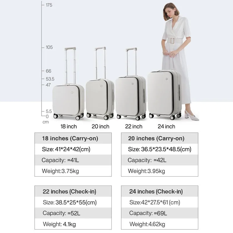 Aluminum Frame Suitcase