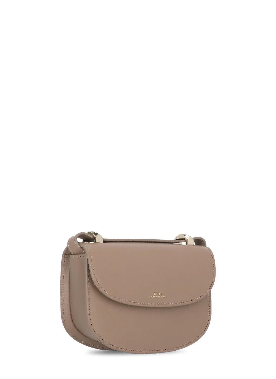 A.P.C. Logo Detailed Strapped Crossbody Bag