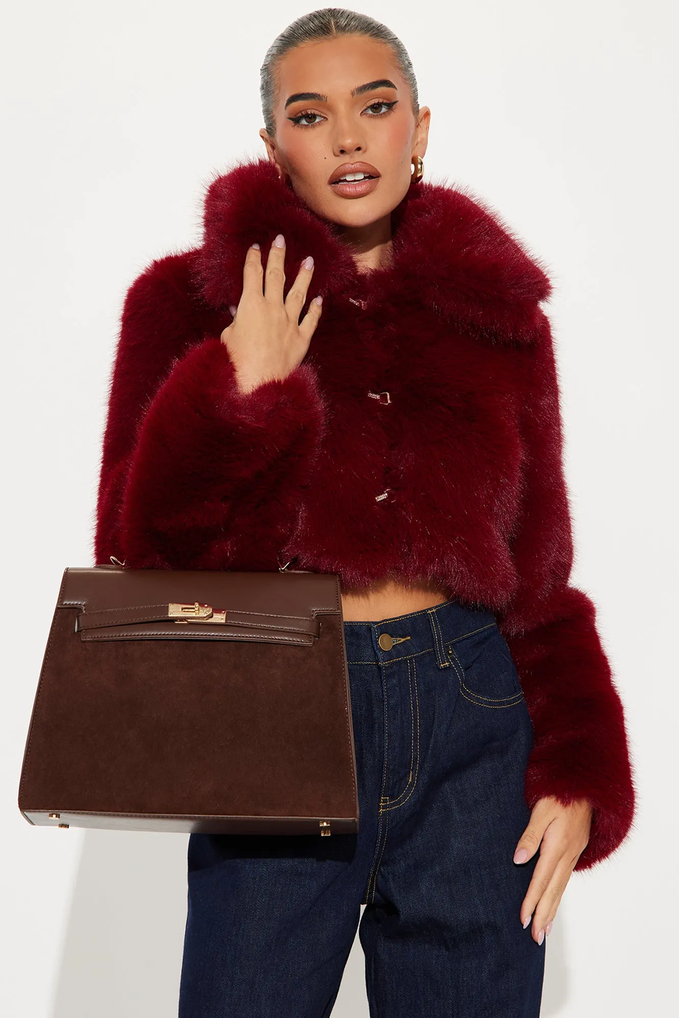 Away From The Office Handbag  - Brown