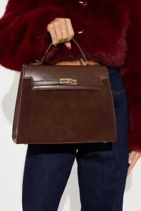 Away From The Office Handbag  - Brown