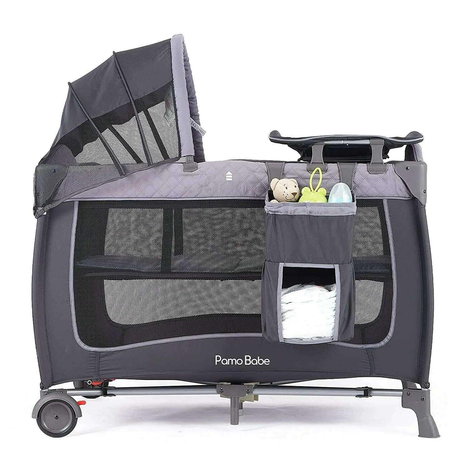 Baby Trend Stroller 6-in-1 Travel System with Car Seat Infant Playard Nursery