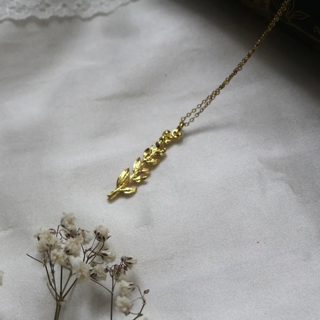 Beauty in Common Things Bookish Pendant Necklace
