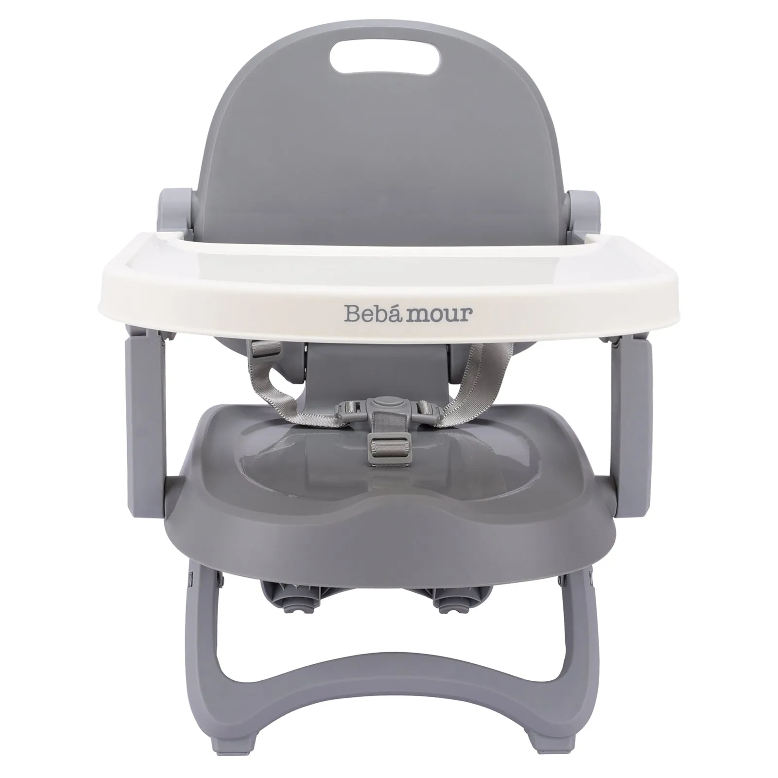 Bebamour Upseat Baby Chair Booster Seat for Dining with Tray Sit Me Up Mini Highchair for Baby Eating, Portable, Travel