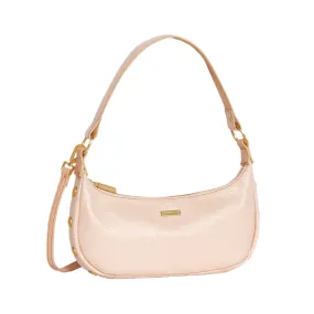 BECKER SML Handbag in Champagne Pink/ Gold