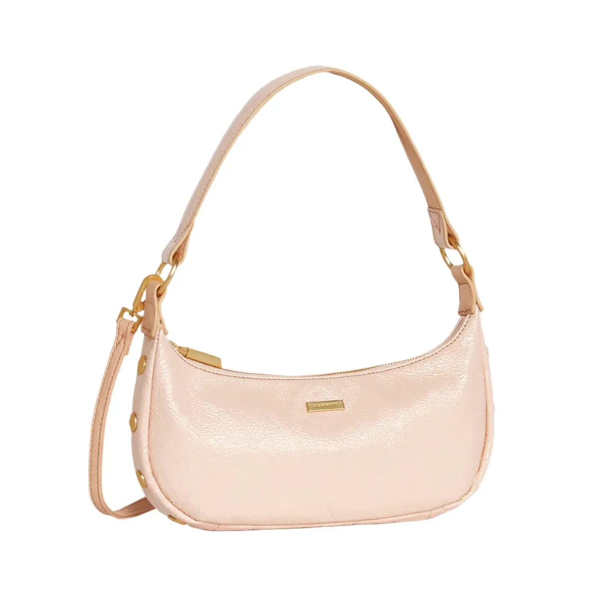 BECKER SML Handbag in Champagne Pink/ Gold
