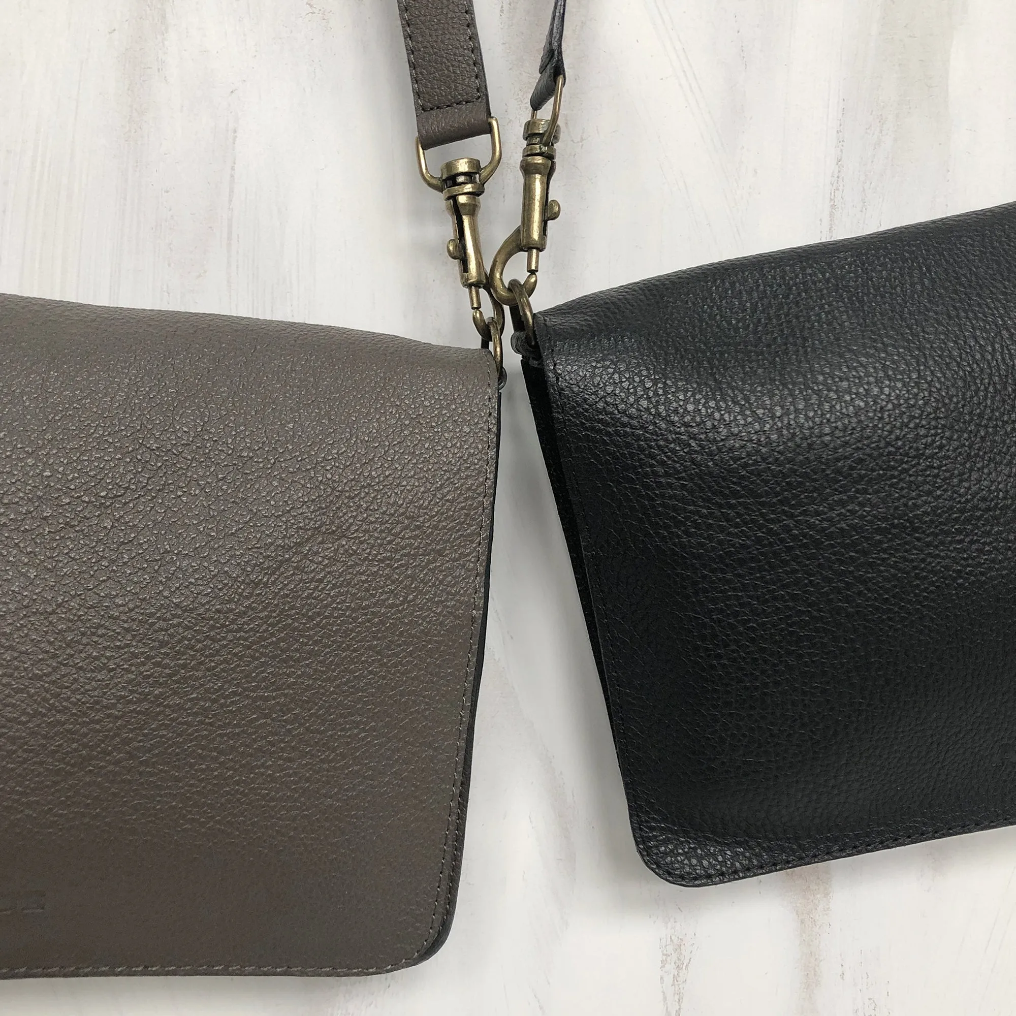 BINA Leather Clutch Handbag (WS)