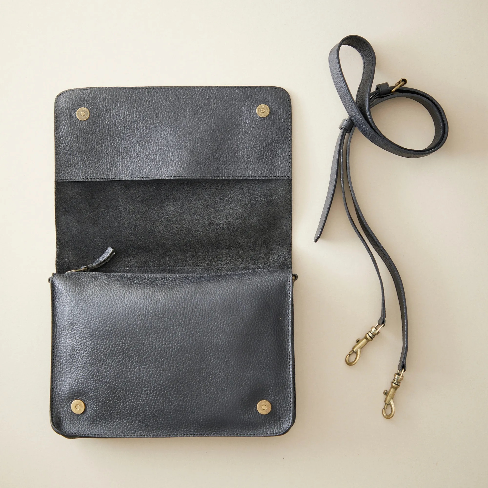 BINA Leather Clutch Handbag (WS)