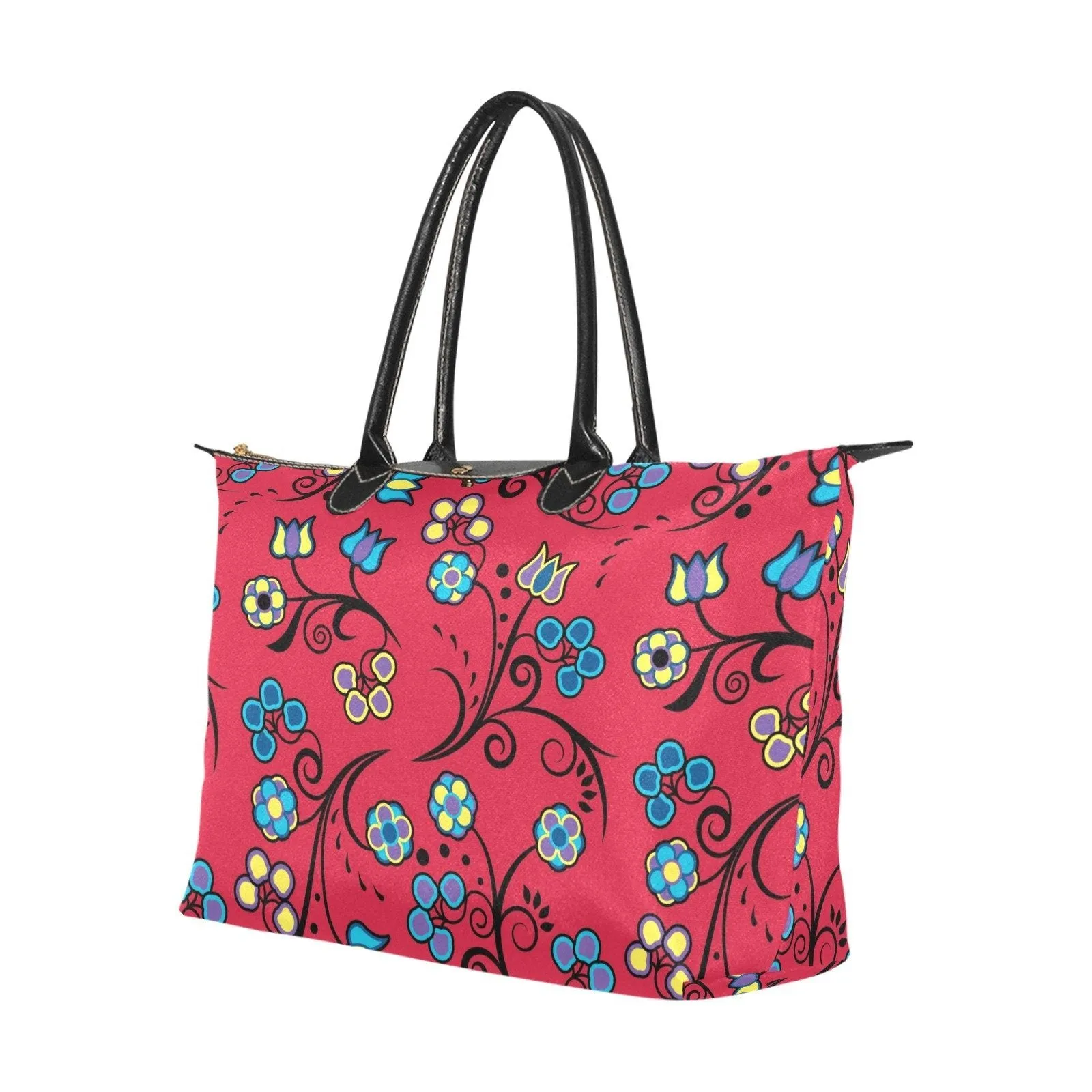 Blue Trio Cardinal Single-Shoulder Lady Handbag