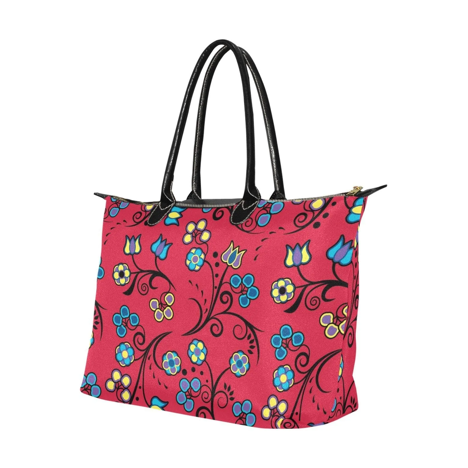 Blue Trio Cardinal Single-Shoulder Lady Handbag