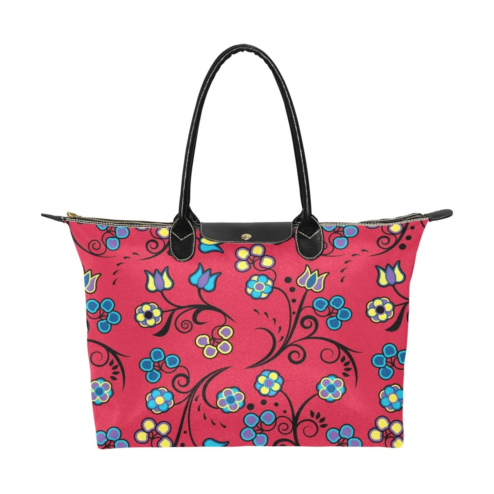 Blue Trio Cardinal Single-Shoulder Lady Handbag