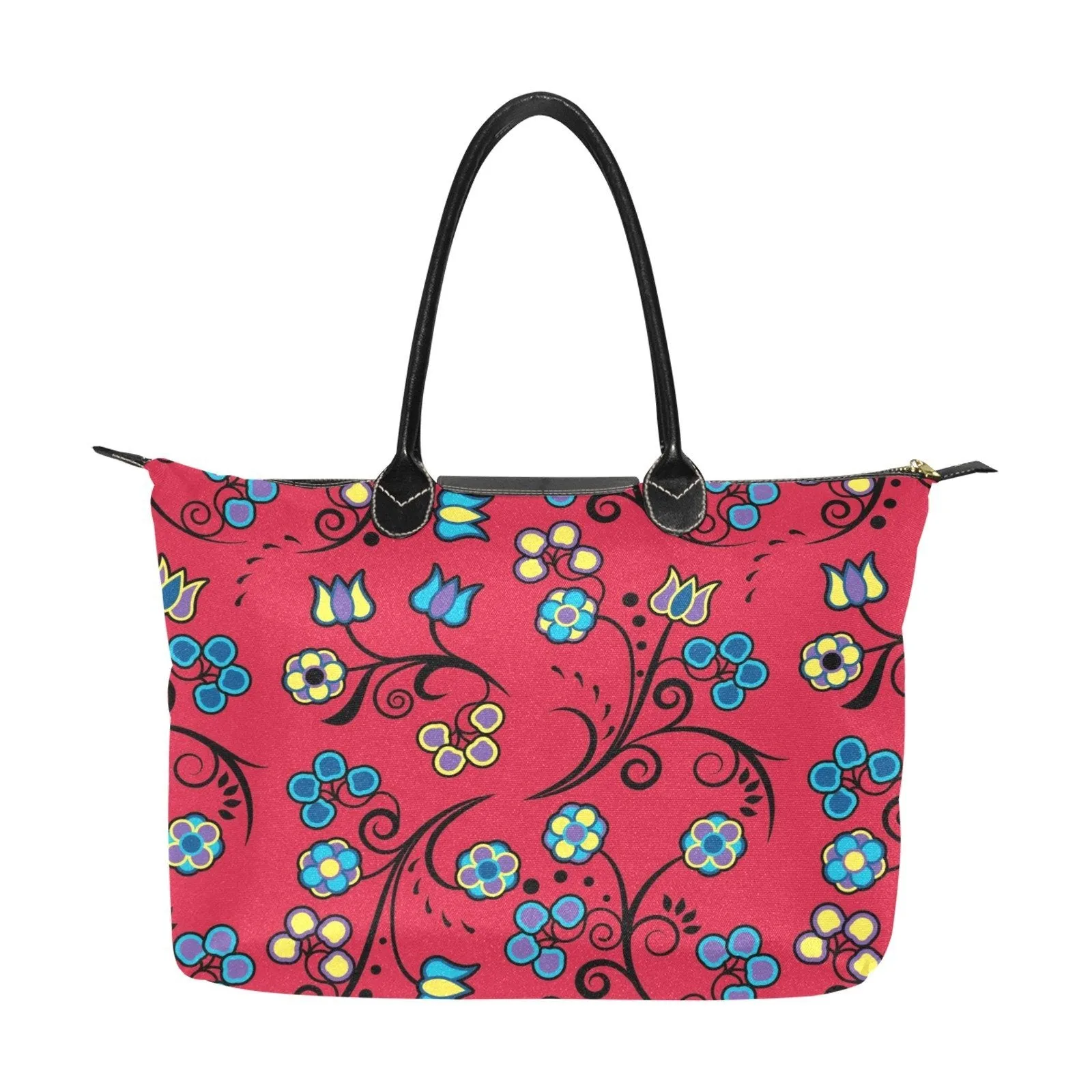 Blue Trio Cardinal Single-Shoulder Lady Handbag