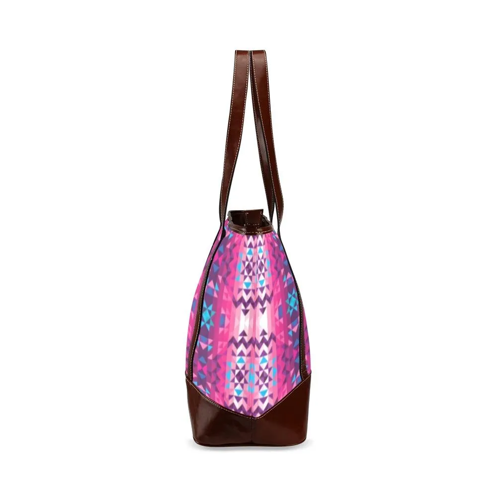 Bright Wave Tote Handbag