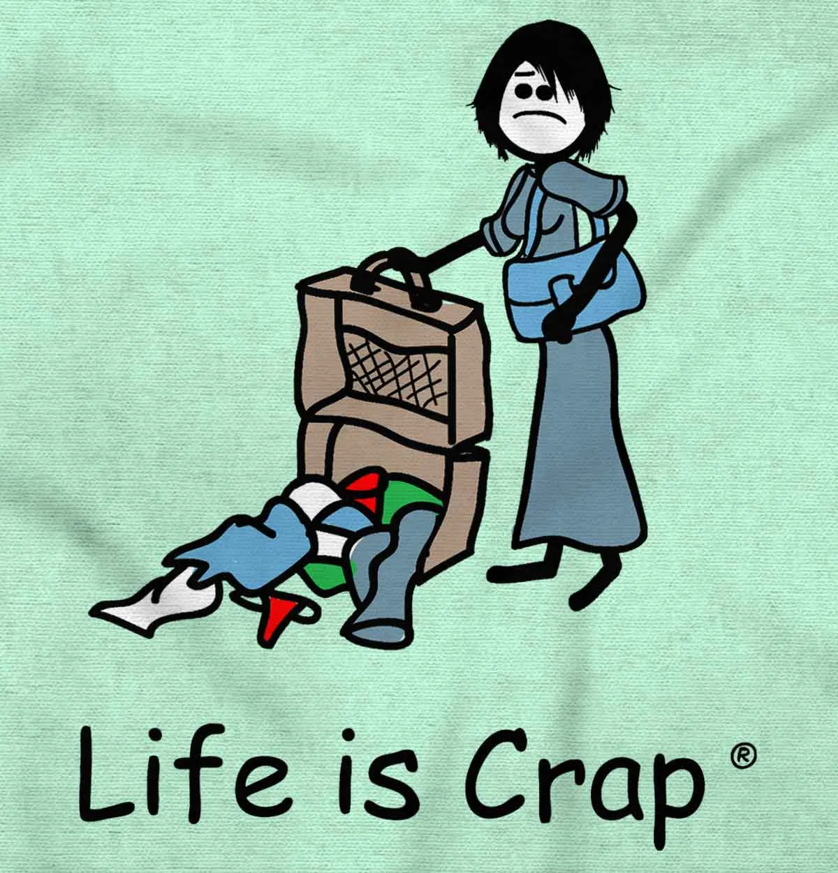 Broken Suitcase T-Shirt