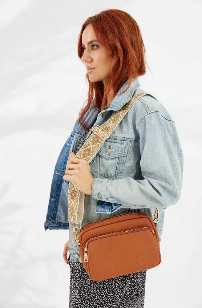 California Crossbody Bag Tan