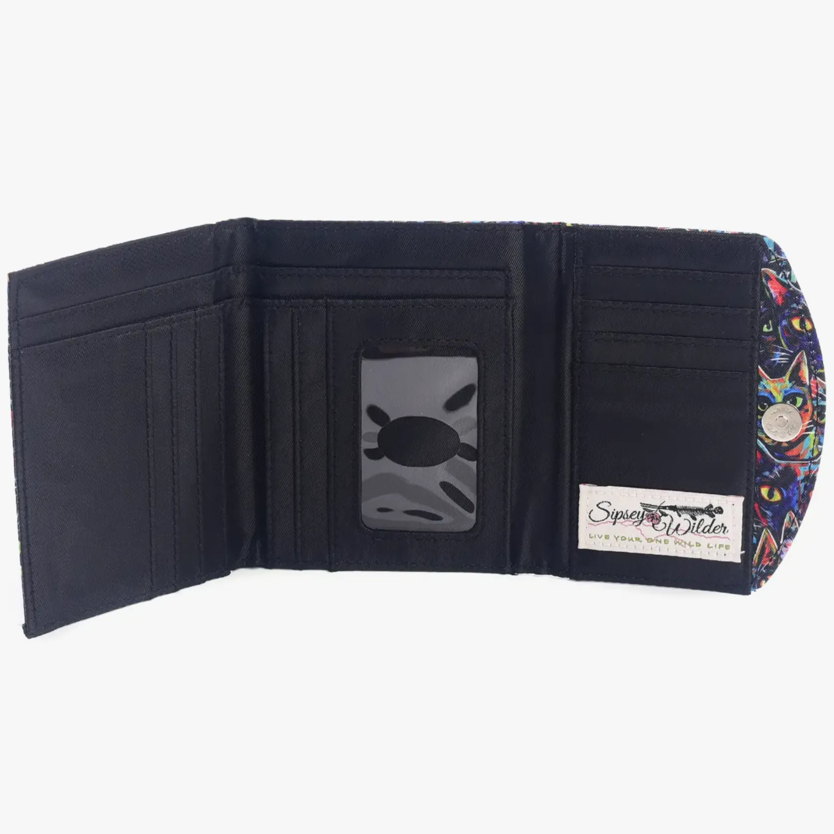 Cool Cats Trifold Wallet