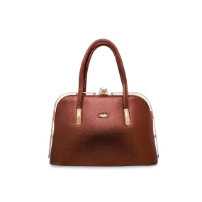 Copper Fancy Hand Bag P35839