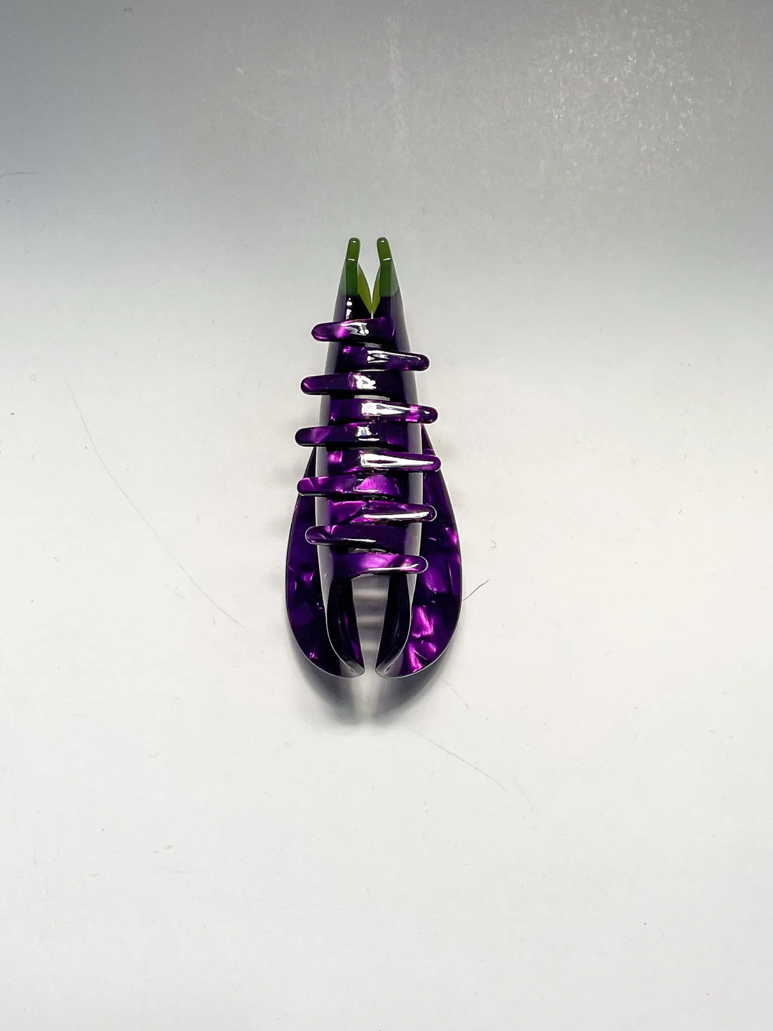 Coucou Suzette - Eggplant Hair Claw