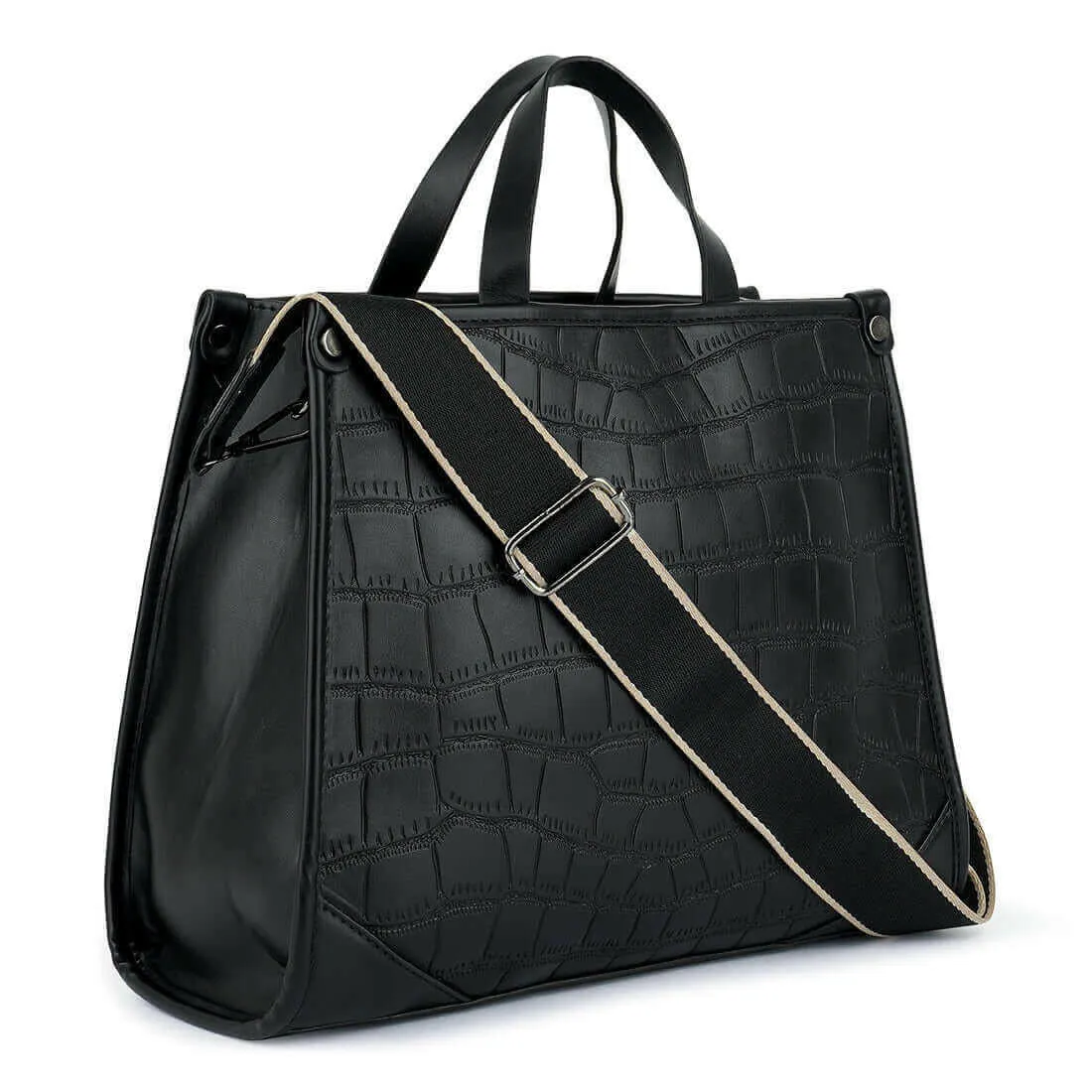 croco hand bag