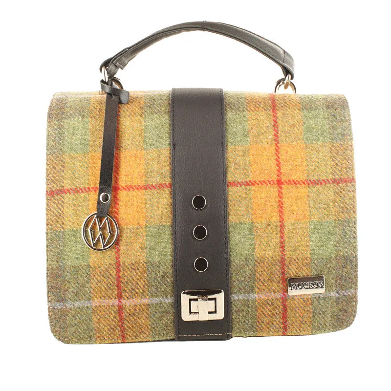 Fiona Handbag - Vivid Yellow & Green Plaid