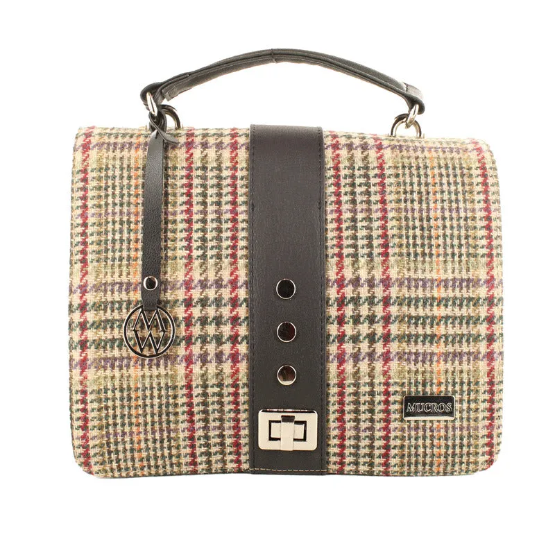 Fiona Handbag - Yellow & Red Plaid