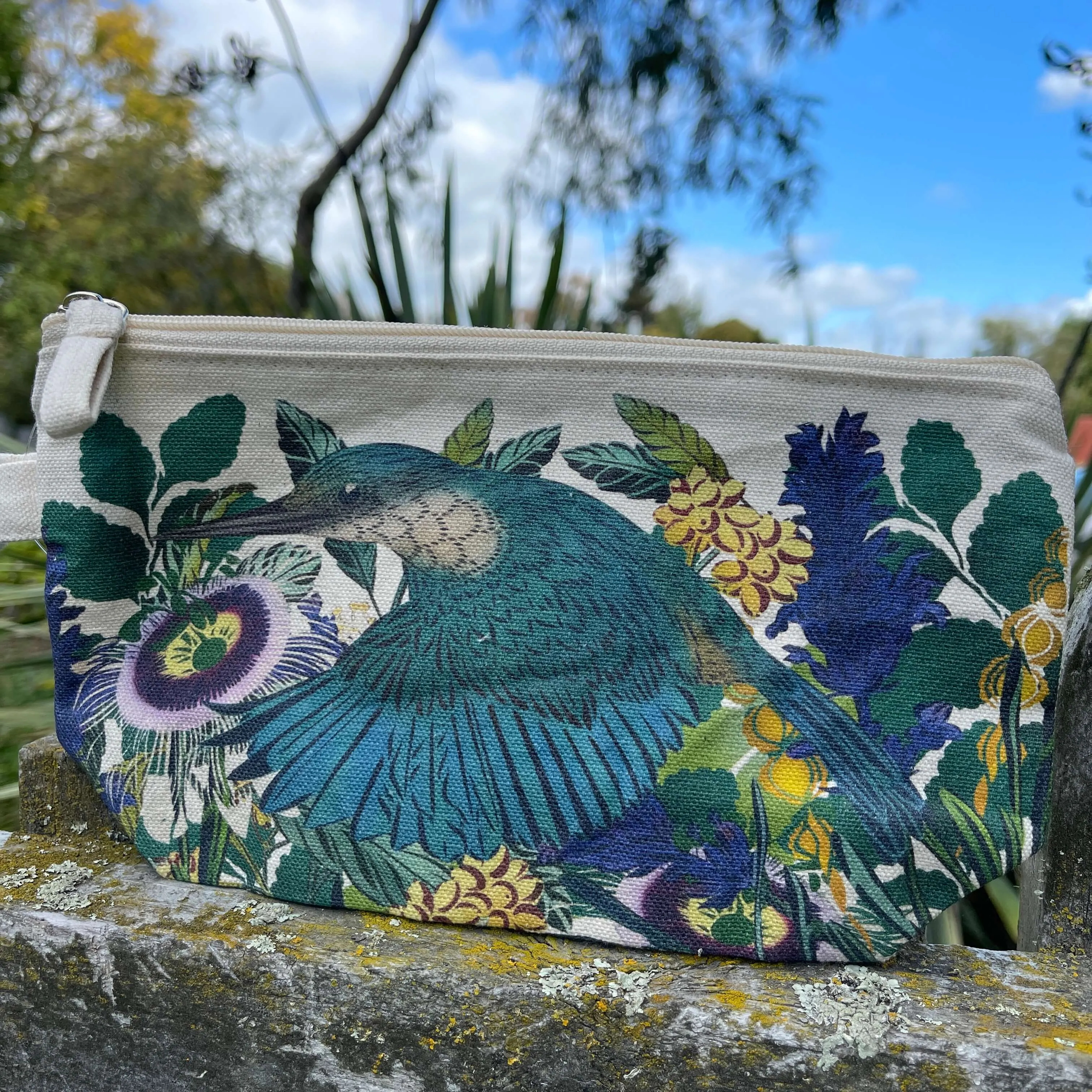 FLOX - Cotton Clutch - Kingfisher