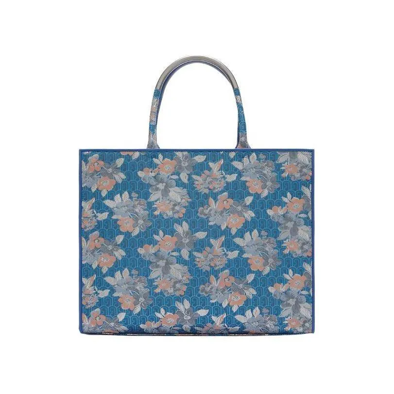 Furla Opportunity Large Tote - Toni Azzurrite
