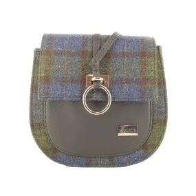 Grace Handbag - Blue and Green Plaid
