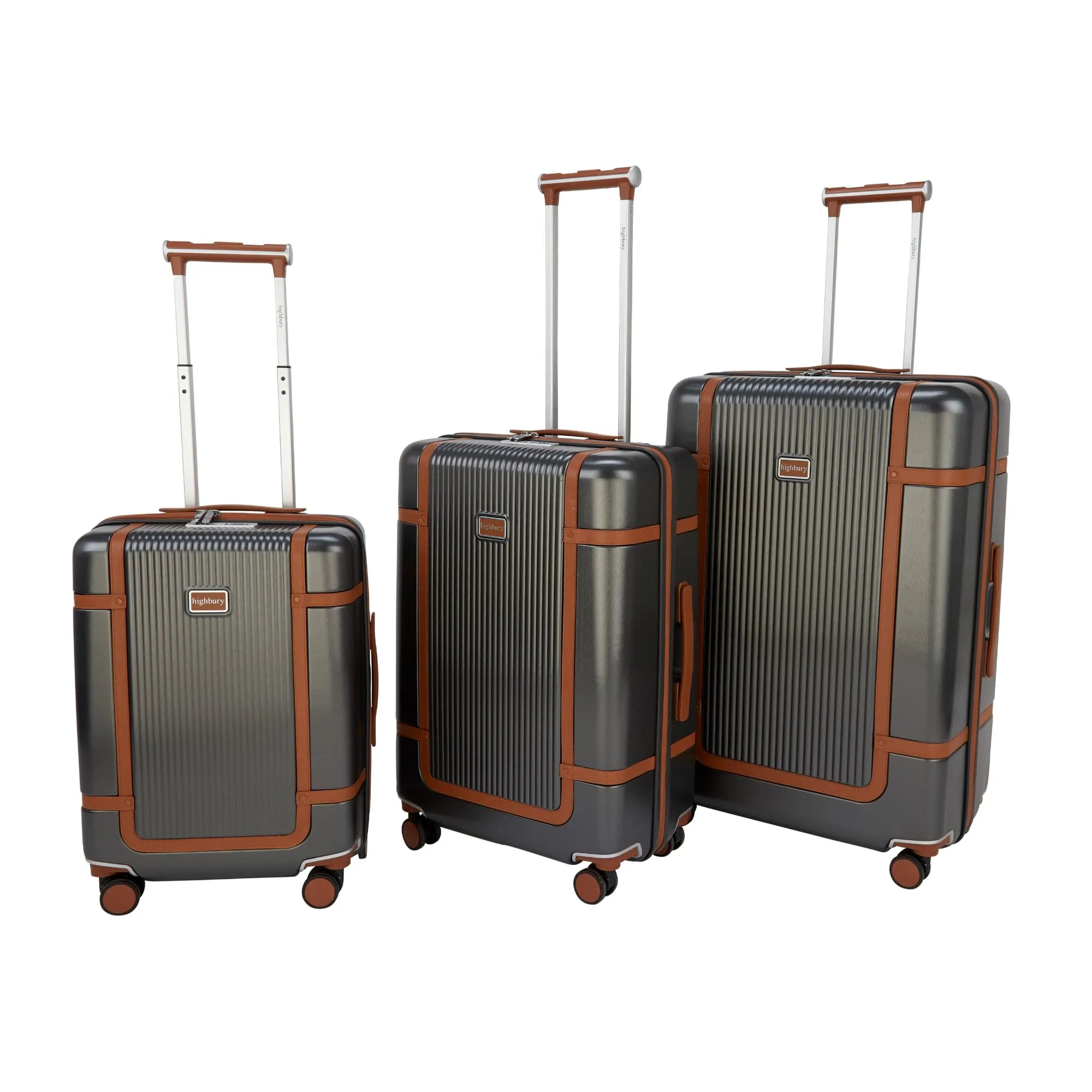Highbury Elegance Spinner 76cm in Dark Grey