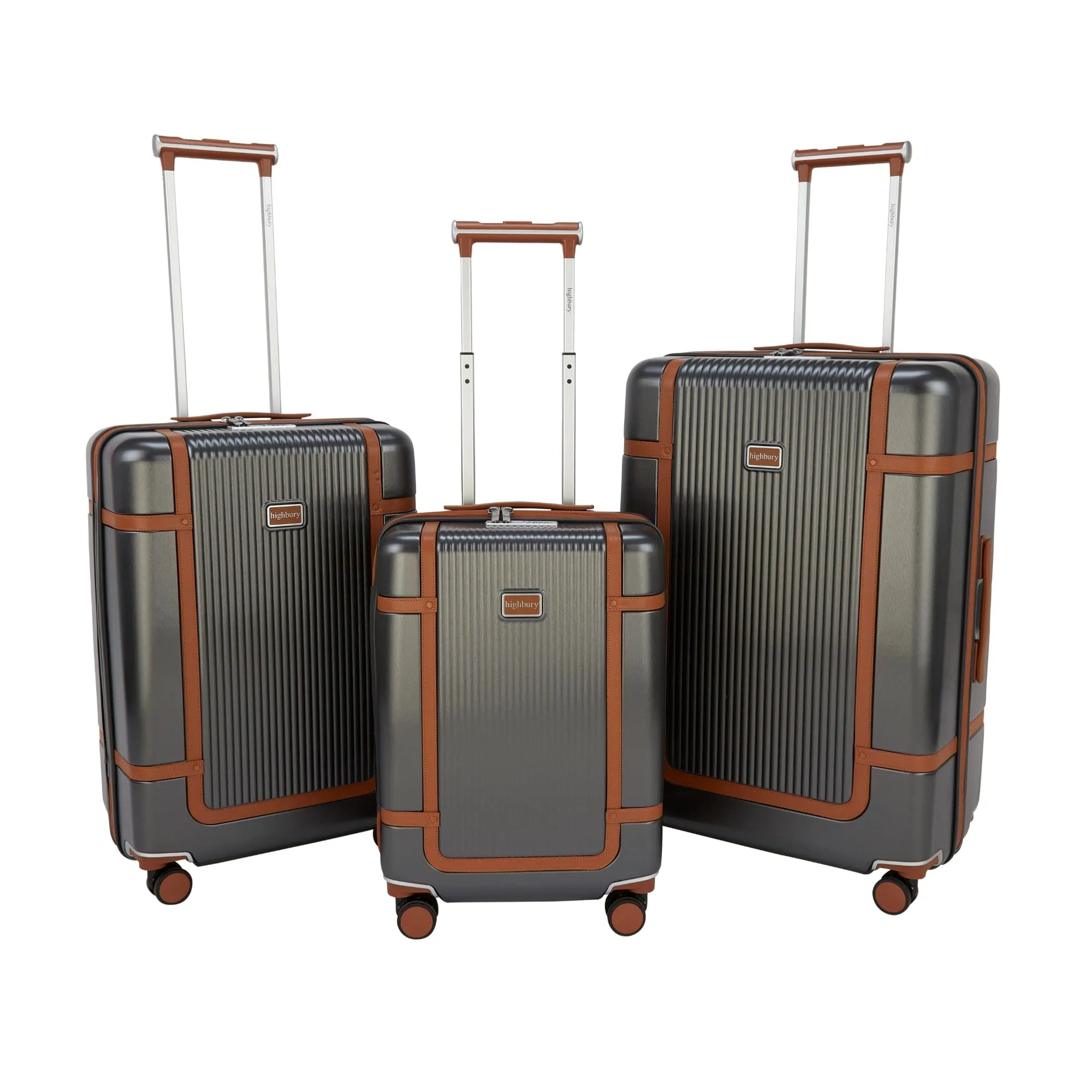 Highbury Elegance Spinner 76cm in Dark Grey