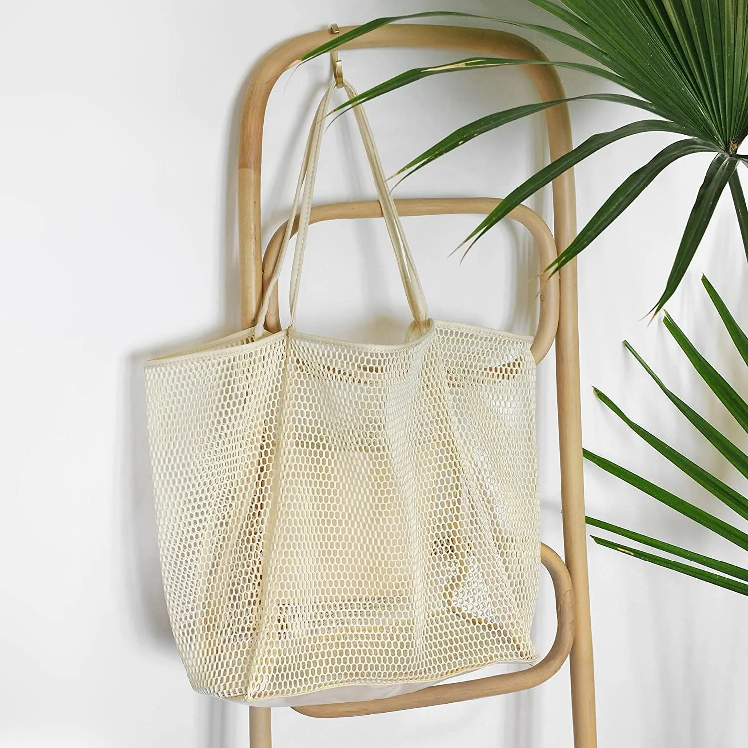 HOXIS Mesh Beach Tote Women's Shoulder Bag