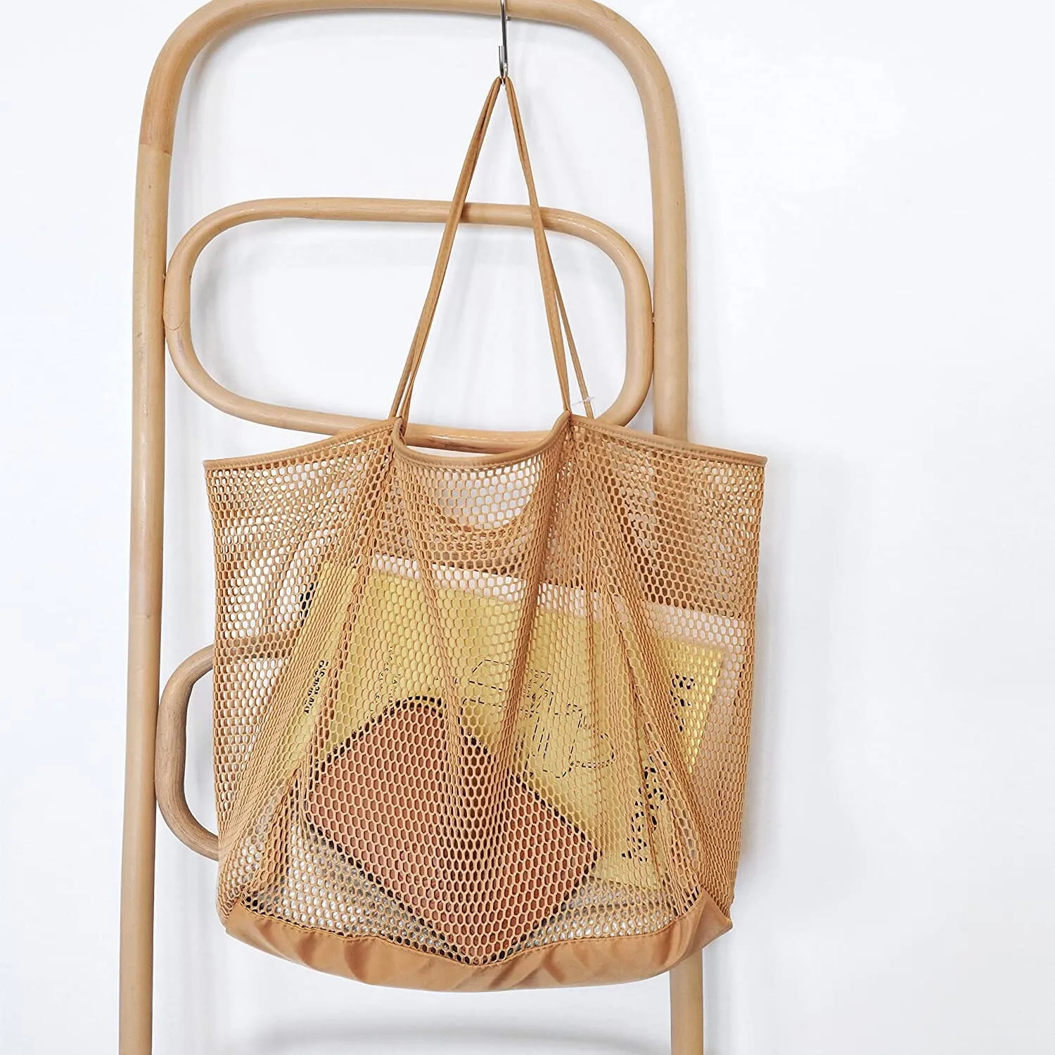HOXIS Mesh Beach Tote Women's Shoulder Bag