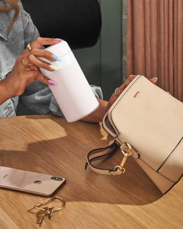 Insulated Ceramic Bottle (Blush)