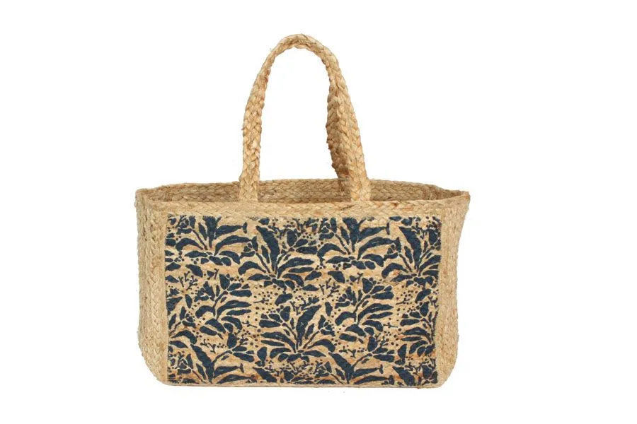 JUTE TOTE HANDBAG