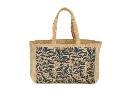 JUTE TOTE HANDBAG