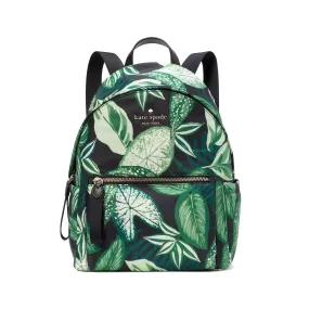 Kate Spade Women's Chelsea Fern Foliage Medium Backpack