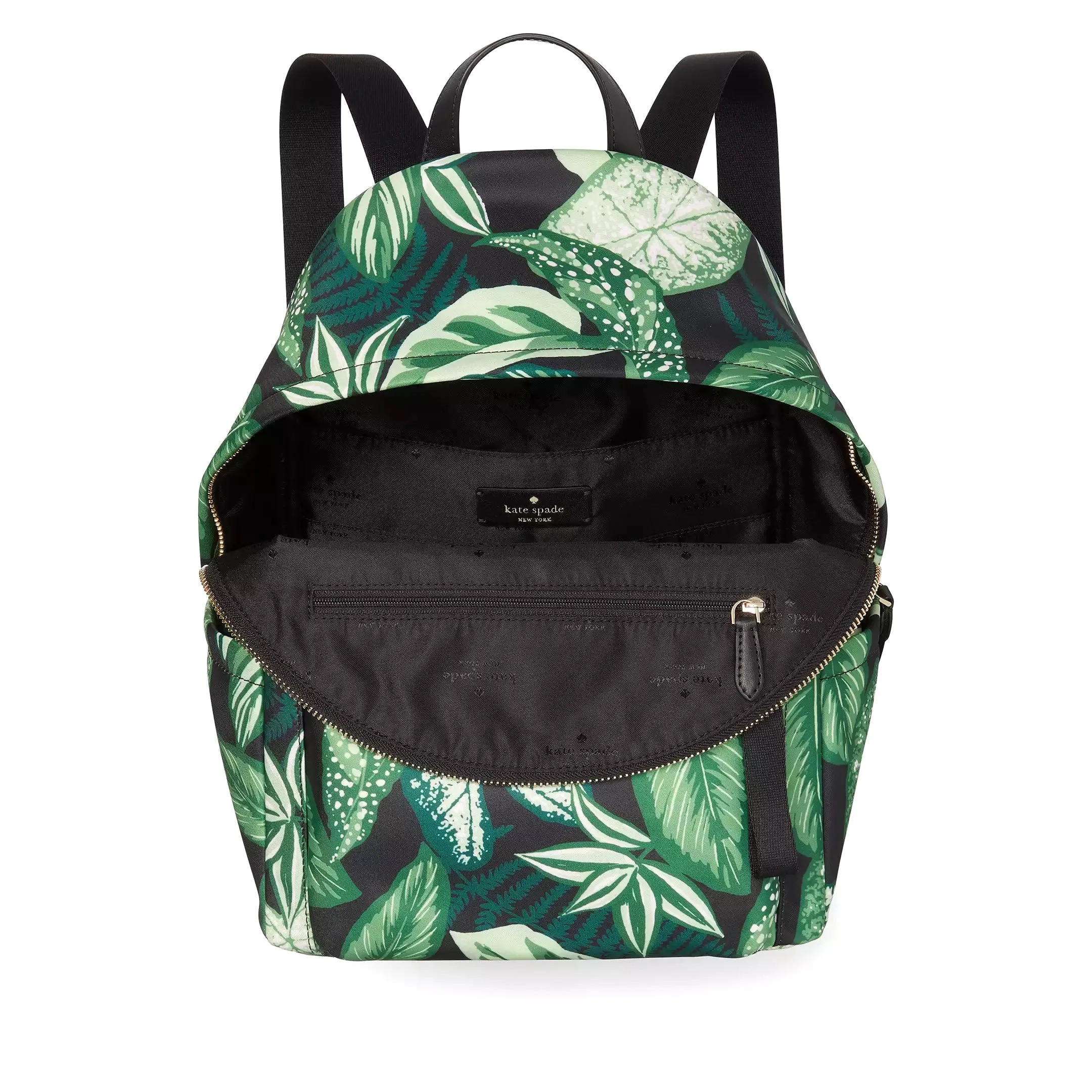 Kate Spade Women's Chelsea Fern Foliage Medium Backpack