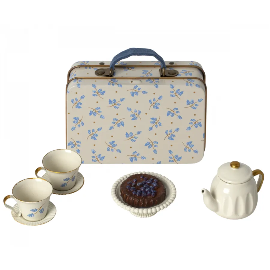 Maileg Afternoon Treat, Blue Madelaine '23 (Mouse Size)