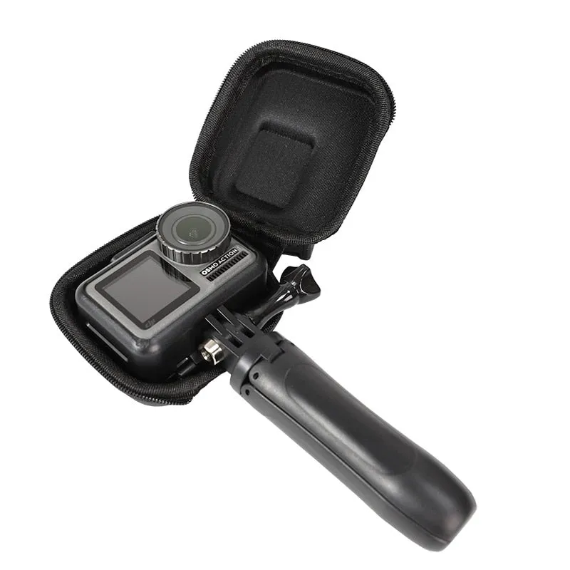 Mini EVA Case Protective Bag for GoPro Hero 11 10 9 8 7 6 5 Black Sport Camera PU Storage Box Dji Osmo Action 3 2 Accessories