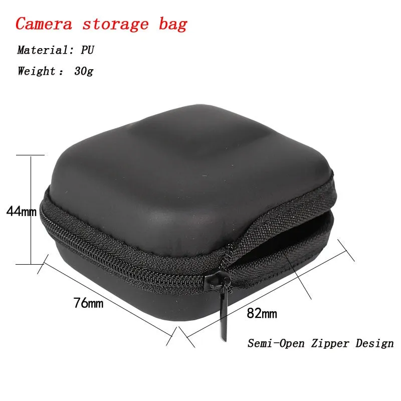 Mini EVA Case Protective Bag for GoPro Hero 11 10 9 8 7 6 5 Black Sport Camera PU Storage Box Dji Osmo Action 3 2 Accessories