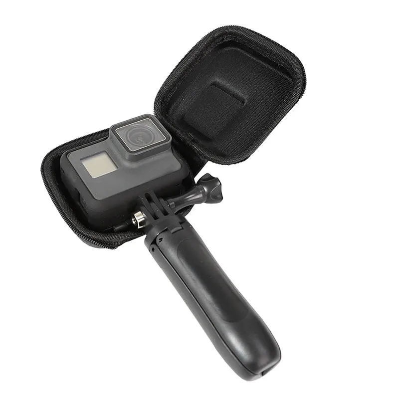 Mini EVA Case Protective Bag for GoPro Hero 11 10 9 8 7 6 5 Black Sport Camera PU Storage Box Dji Osmo Action 3 2 Accessories