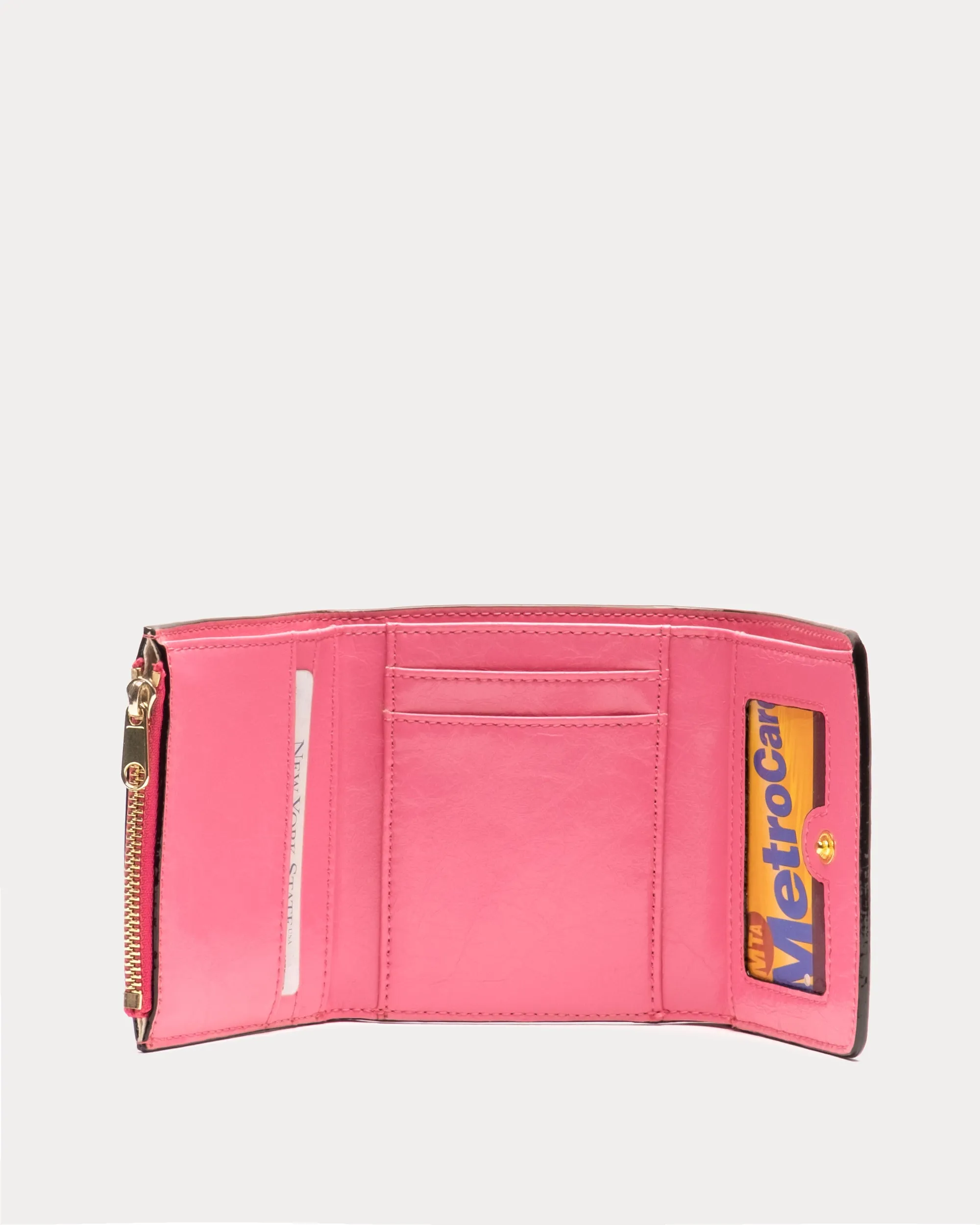 Perfect Wallet Crinkled Leather